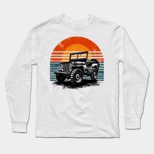 Willys Jeep Long Sleeve T-Shirt